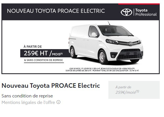 Proace electric