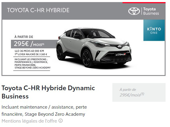 C-HR hybride Dynamic
